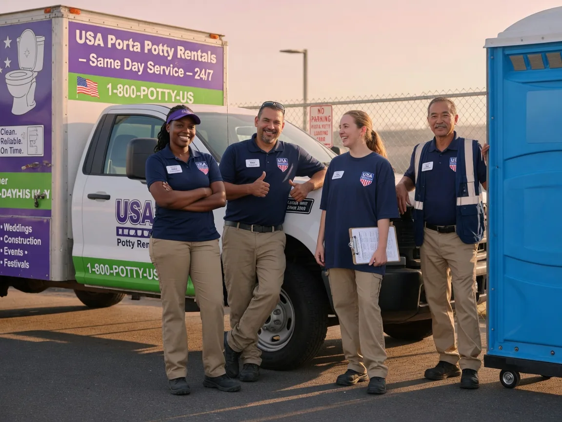 Porta Potty Rental company in Oliveburg, PA